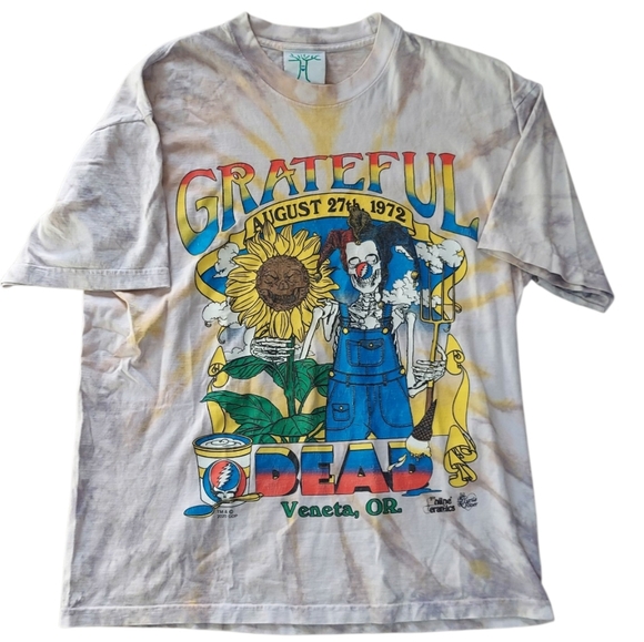 Online Ceramics Other - Online Ceramics X Grateful Dead | Tie Dye | August 1972 Veneta,OR Show Tee